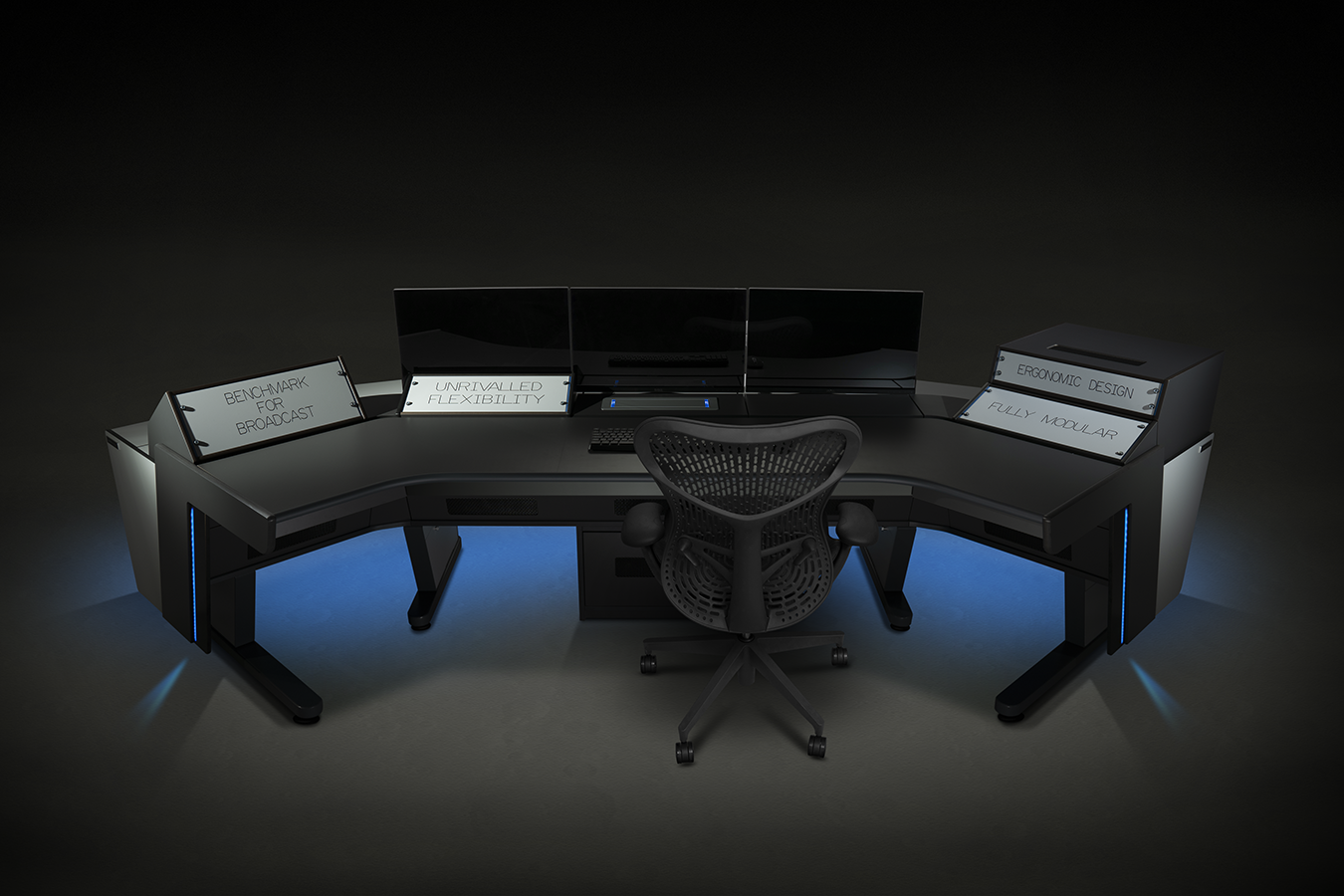 e-Type console for broadcast